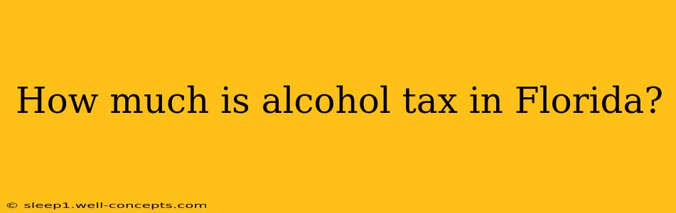 How much is alcohol tax in Florida?