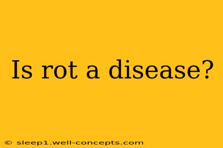 Is rot a disease?