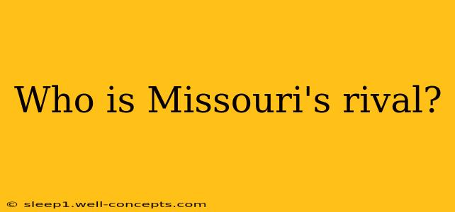 Who is Missouri's rival?